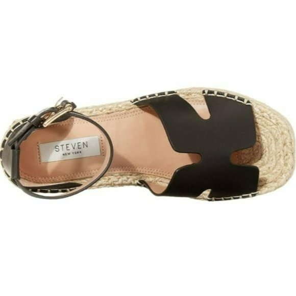 STEVEN New York Jackal Platform Wedge Sandals-6.5 - Picture 3 of 7